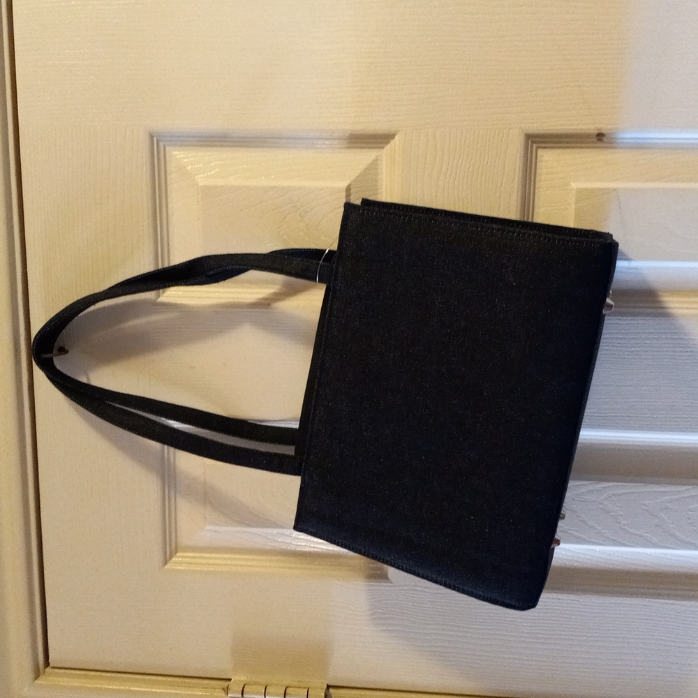 Denim handbag